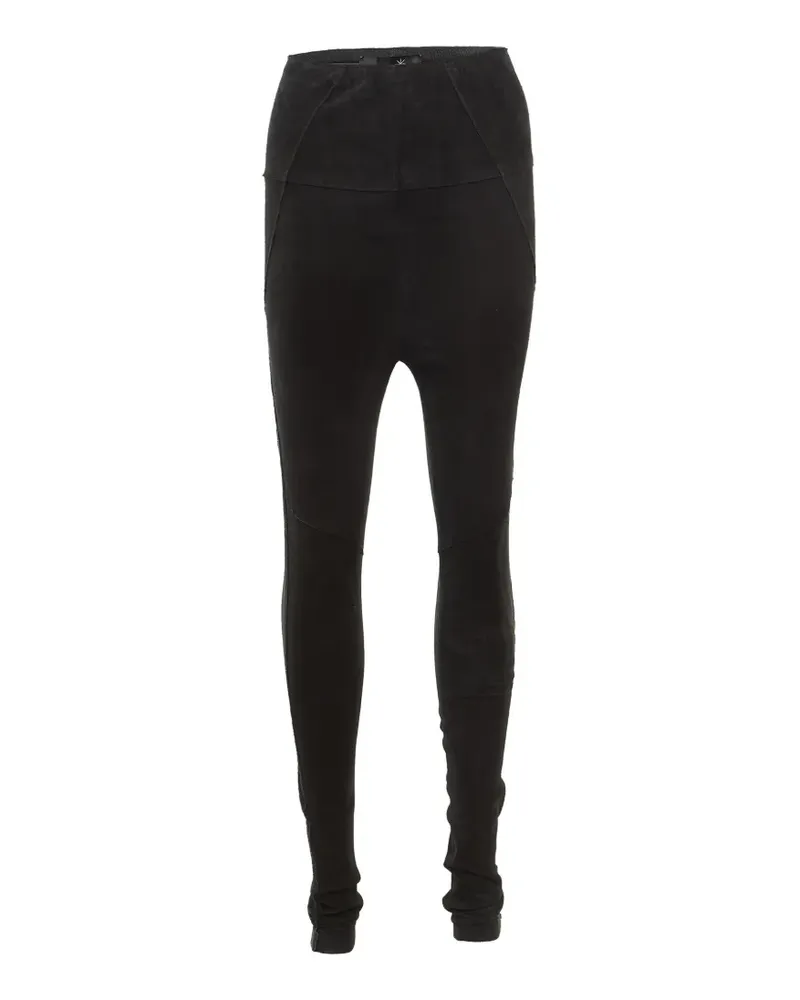 Isabel Marant paneled suede trousers - Schwarz Schwarz