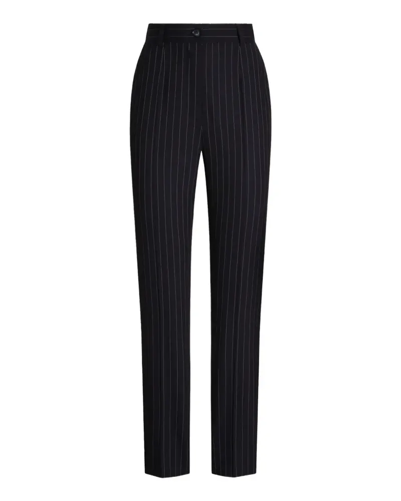 Dolce & Gabbana Hose mit Nadelstreifen - Schwarz Schwarz