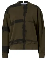 Proenza Schouler Sweatshirt mit Batikmuster Grün