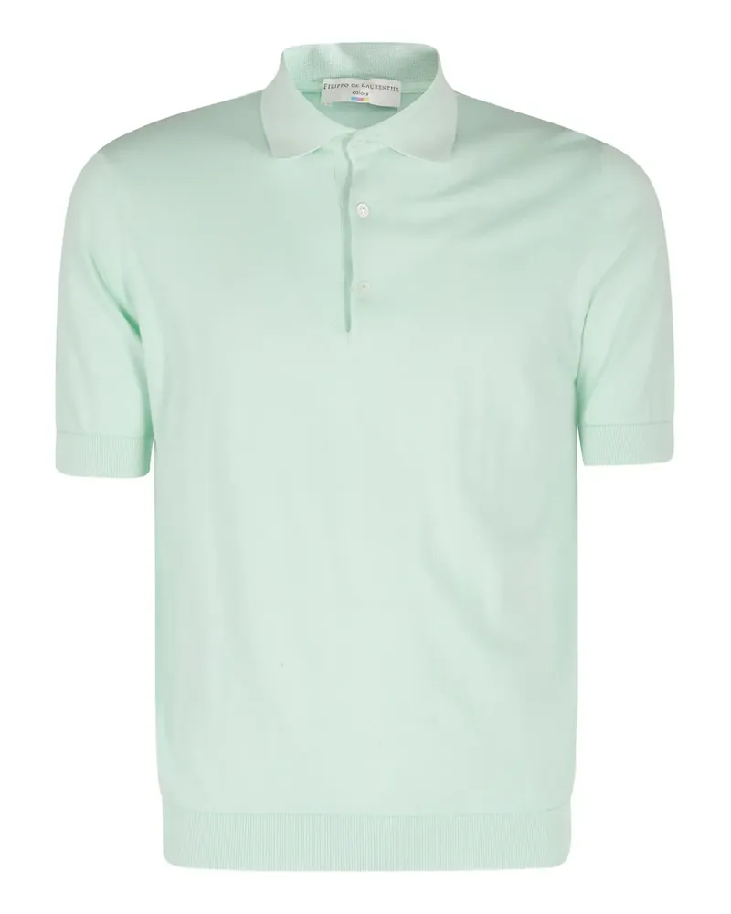 Filippo de Laurentiis Klassisches Poloshirt - Grün Grün