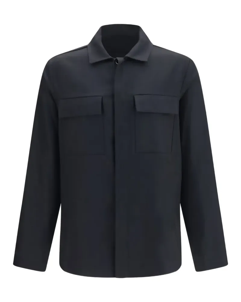 nine:inthe:morning Freud shirt jacket - Schwarz Schwarz