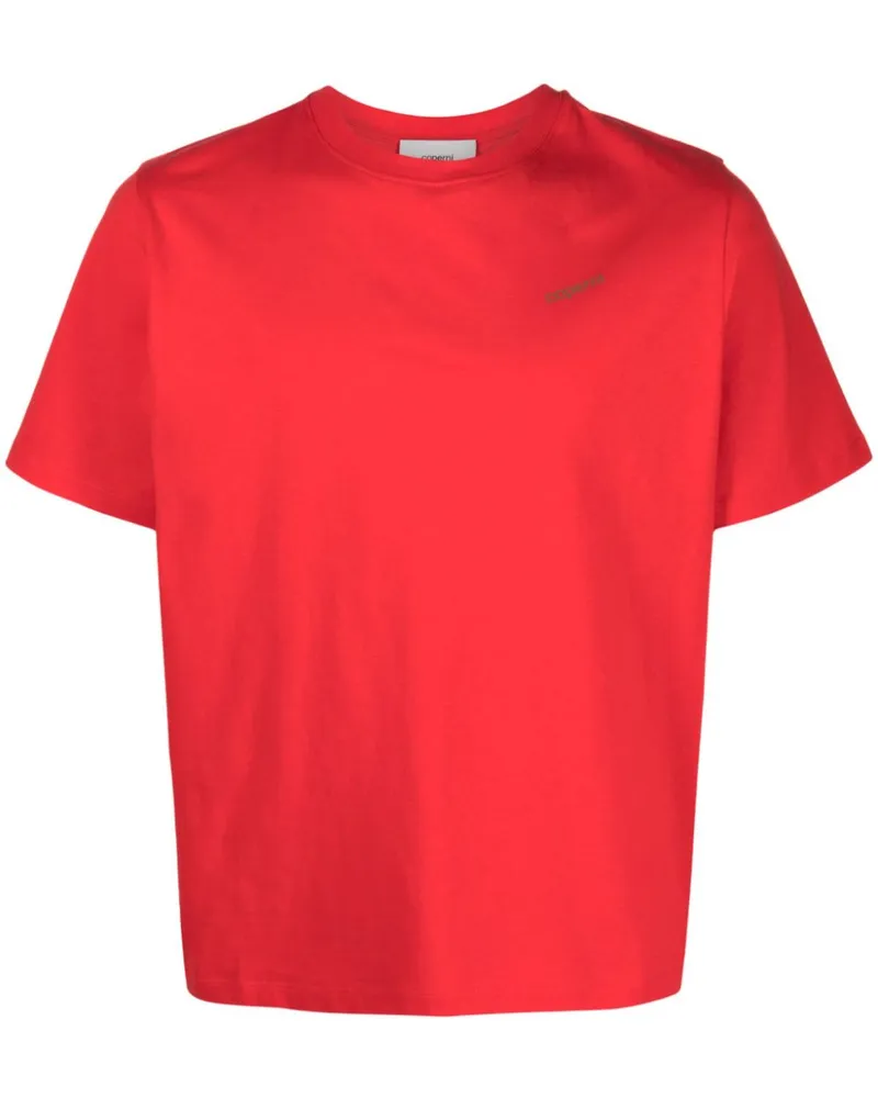 COPERNI T-Shirt mit Logo-Print - Rot Rot