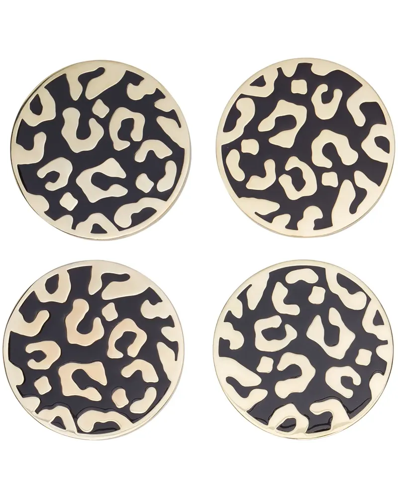 L’OBJET Set aus vier Untersetzern - Gold Gold