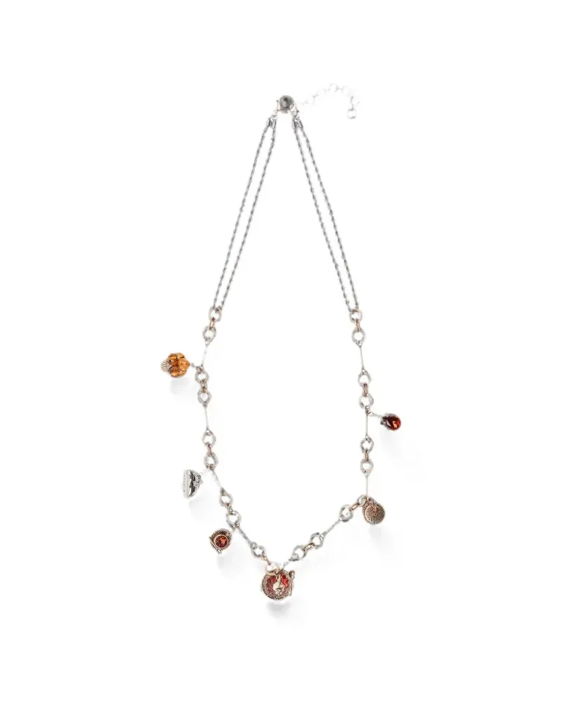 Max Mara charm-detail chain necklace - Gold Gold
