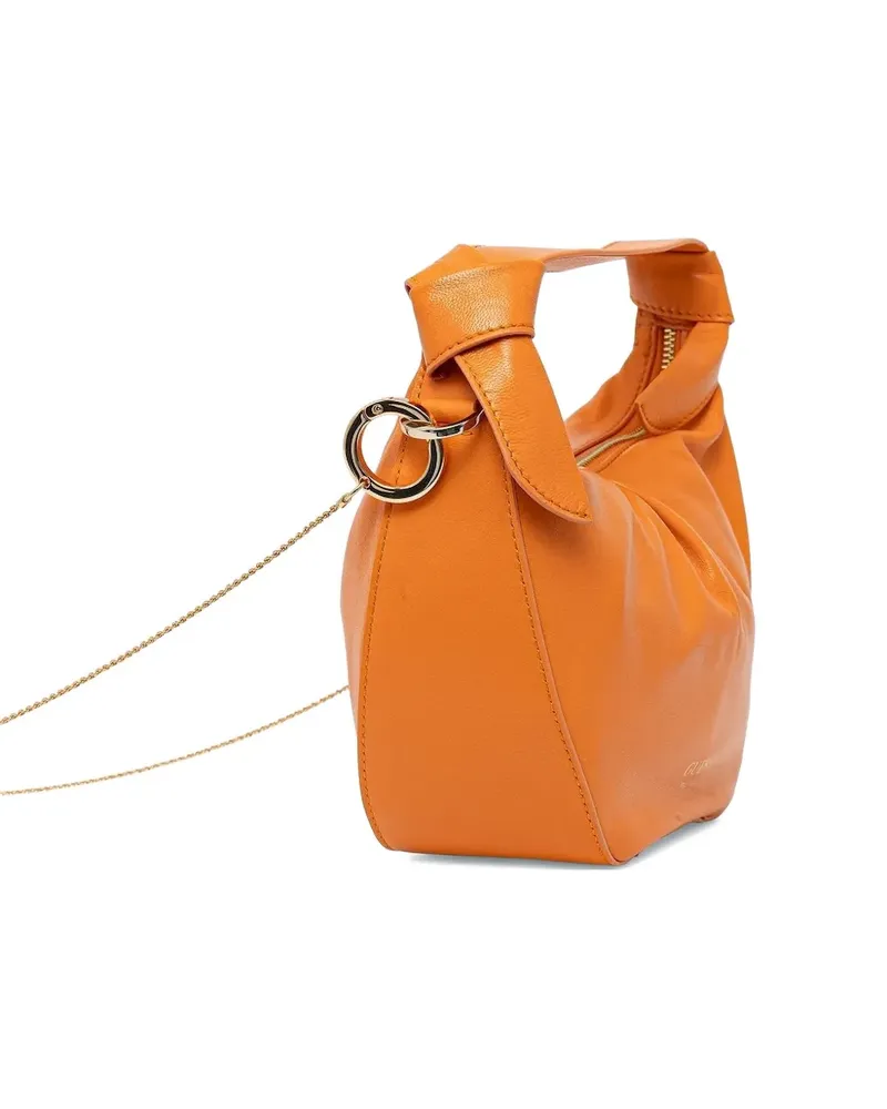 Guess mini Jolie leather satchel - Orange Orange