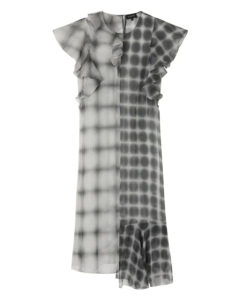 Lee Mathews geometric-print dress - Grün Grün