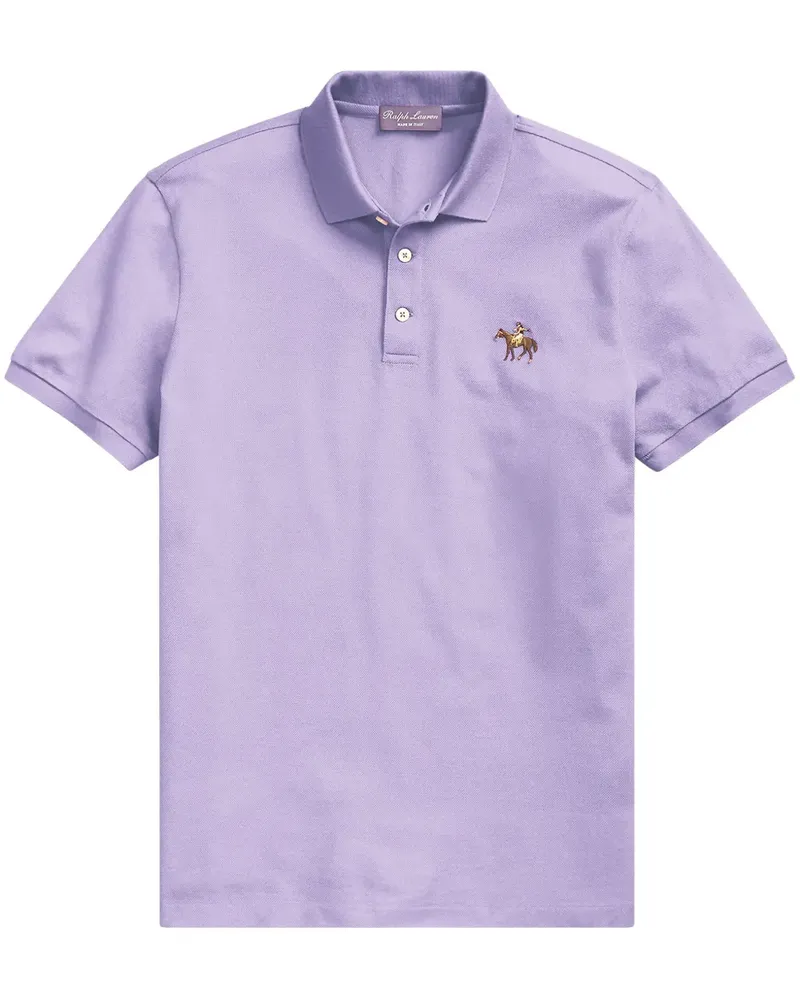 Ralph Lauren Schmales Piqué-Poloshirt - Violett Violett