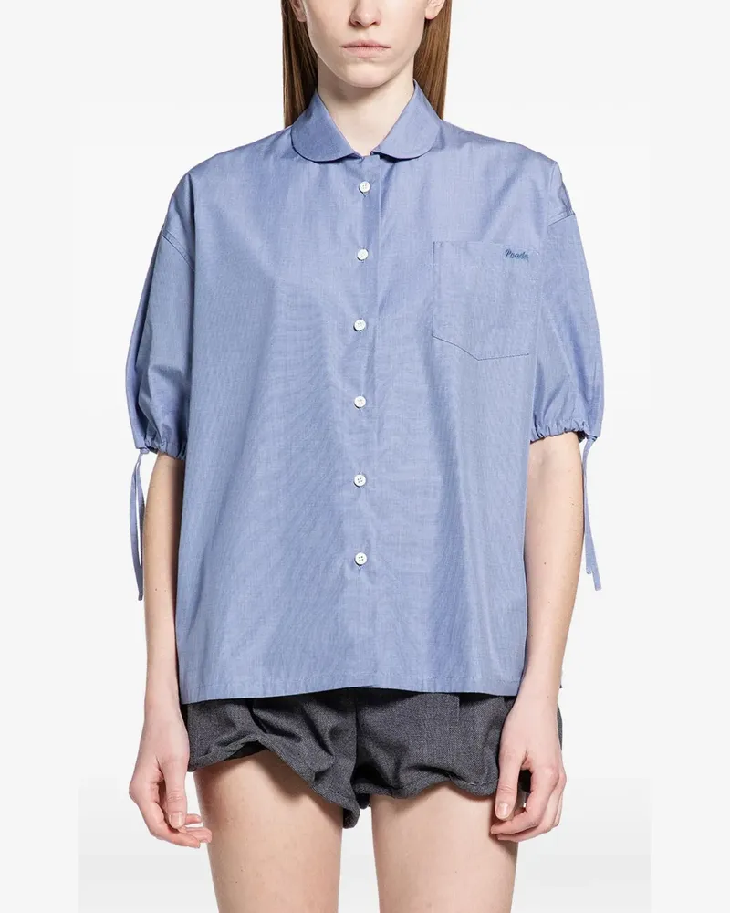 Prada Hemd mit Brusttaschen - Blau Blau