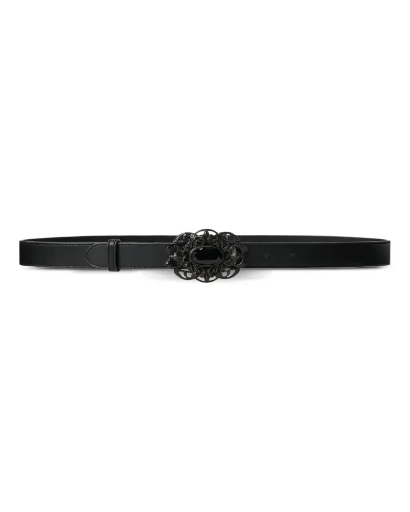 Ralph Lauren ornate-buckle belt - Schwarz Schwarz