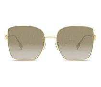 Sonnenbrille aus Metall - Gold