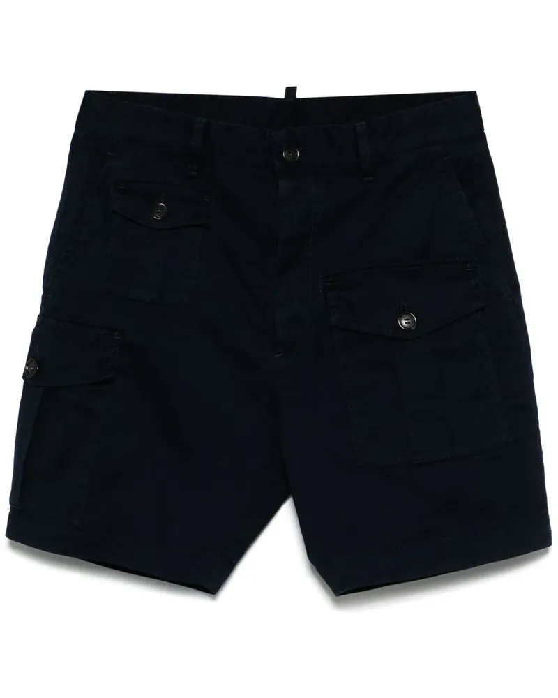 Dsquared2 Klassische Cargo-Shorts - Blau Blau
