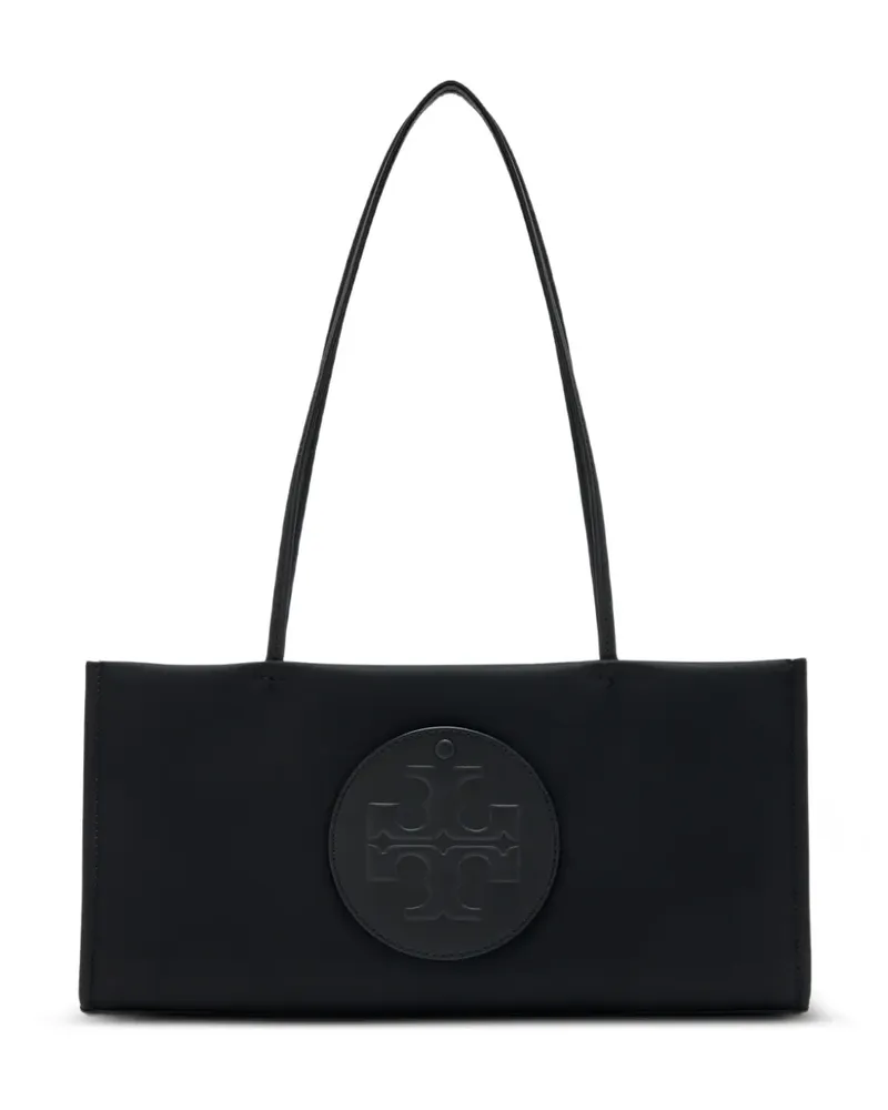 Tory Burch Ella Schultertasche mit Logo-Patch - Schwarz Schwarz