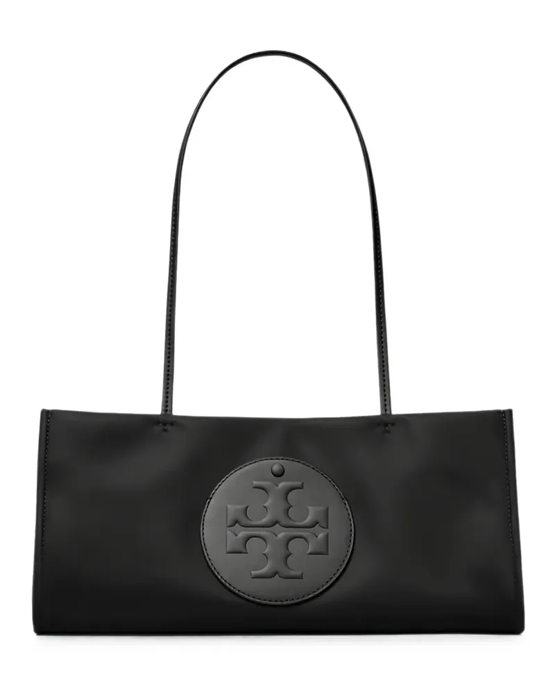 Tory Burch Ella Schultertasche mit Logo-Patch - Schwarz Schwarz