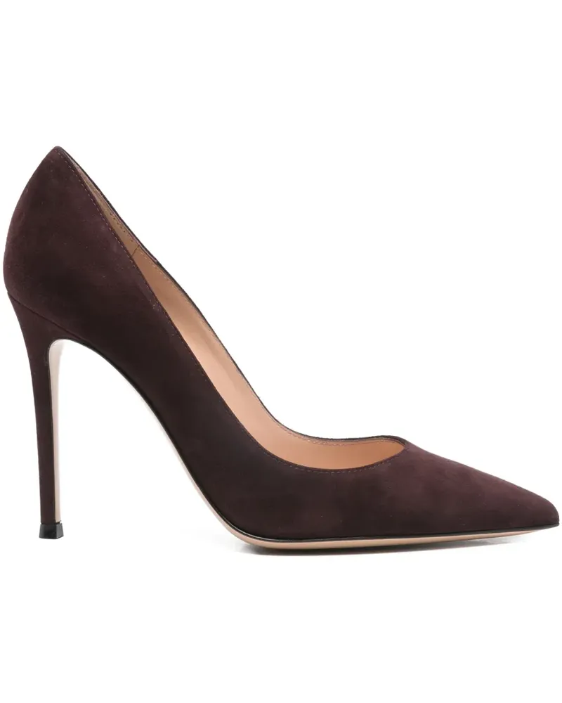 Gianvito Rossi Pumps mit spitzer Kappe - Braun Braun