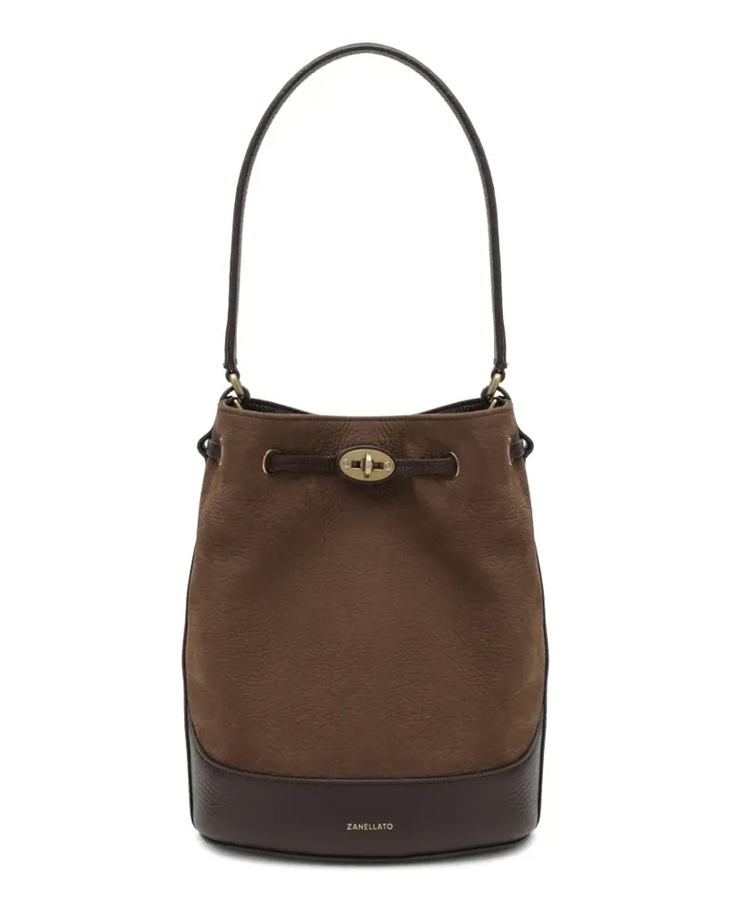 Zanellato Mondà Beuteltasche - Braun Braun