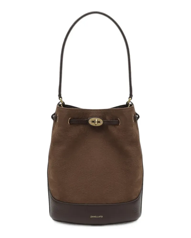Zanellato Mondà Beuteltasche - Braun Braun