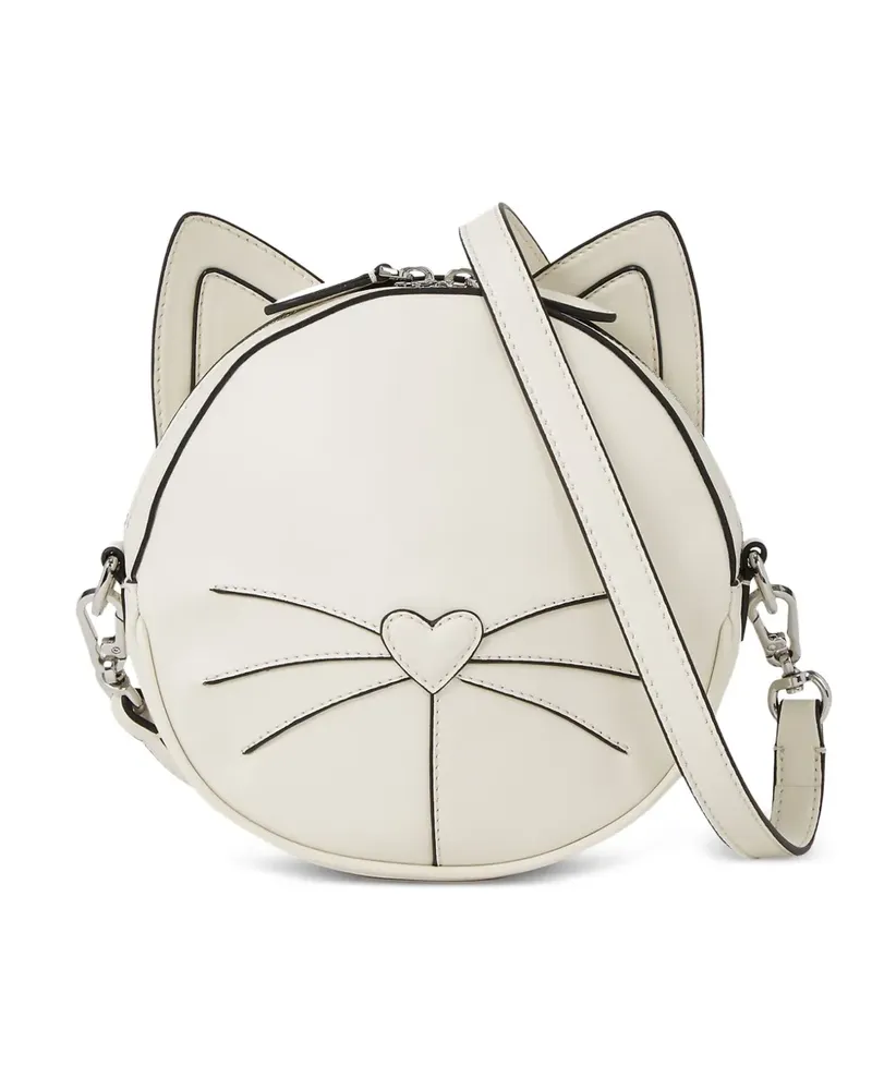 Karl Lagerfeld Ikon Le Chat Umhängetasche - Weiß Weiß