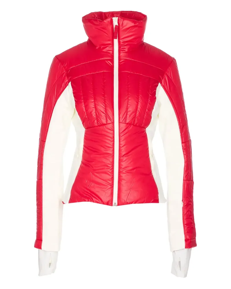 Jet Set Tanja quilted high-neck jacket - Rot Rot