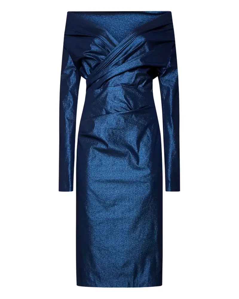 Talbot Runhof strapless dress - Blau Blau