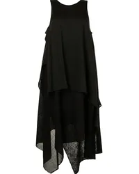 forme d'expression Asymmetrisches Kleid Schwarz