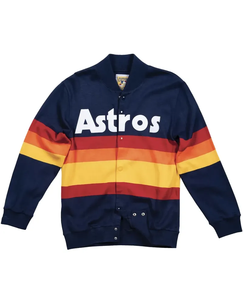 Mitchell & Ness MLB 86 "Houston Astros" Authentic Pullover - Blau Blau