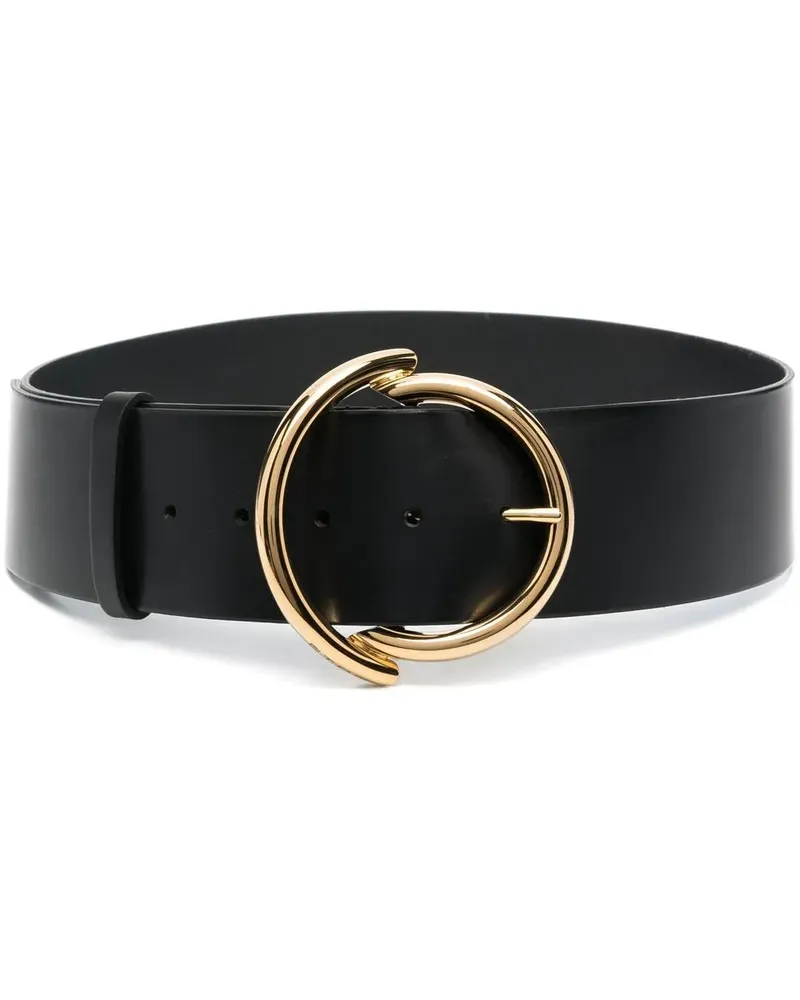 Etro Gürtel mit runder Schnalle - Schwarz Schwarz
