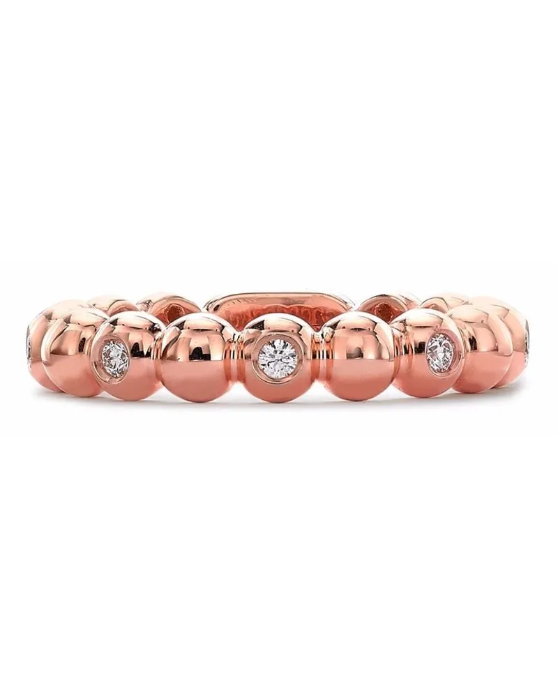 Pragnell 18kt Rotgoldring Rosa