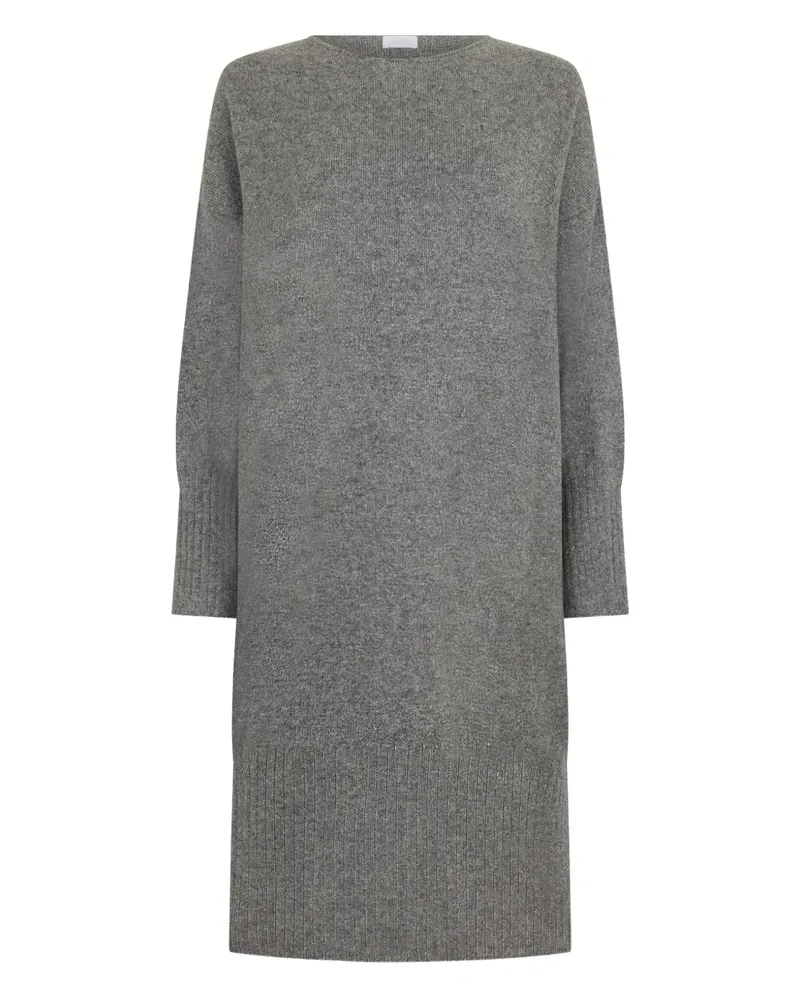 Malo knitted midi dress - Grau Grau
