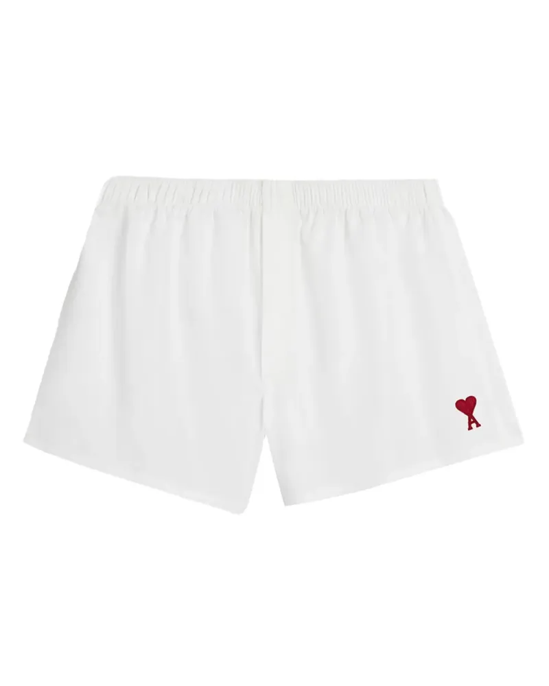 AMI Paris Ami de Coeur Boxershorts - Weiß Weiß