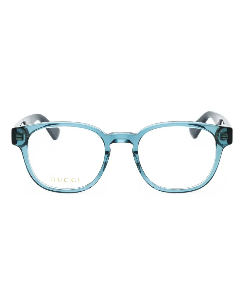 Gucci round-frame glasses - Blau Blau
