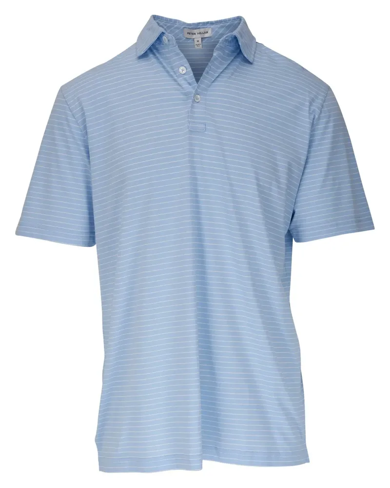Peter Millar Gestreiftes Poloshirt - Blau Blau