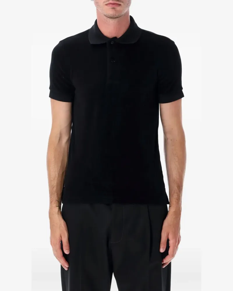 Tom Ford short-sleeves polo shirt - Schwarz Schwarz