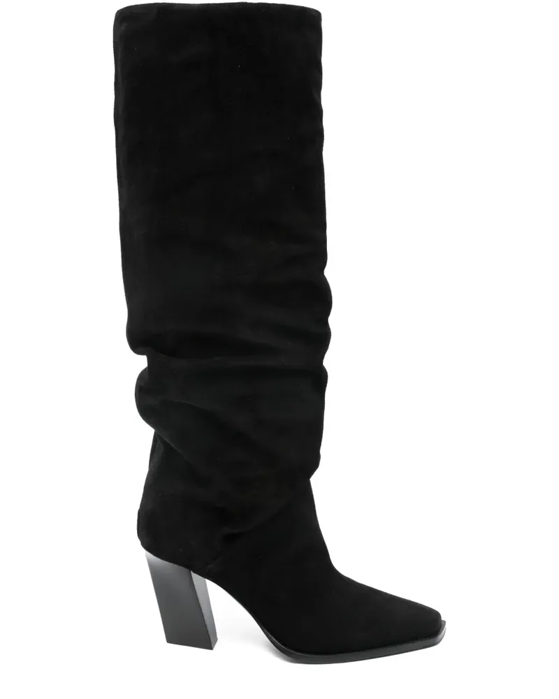Jimmy Choo Hart Stiefel 85mm - Schwarz Schwarz