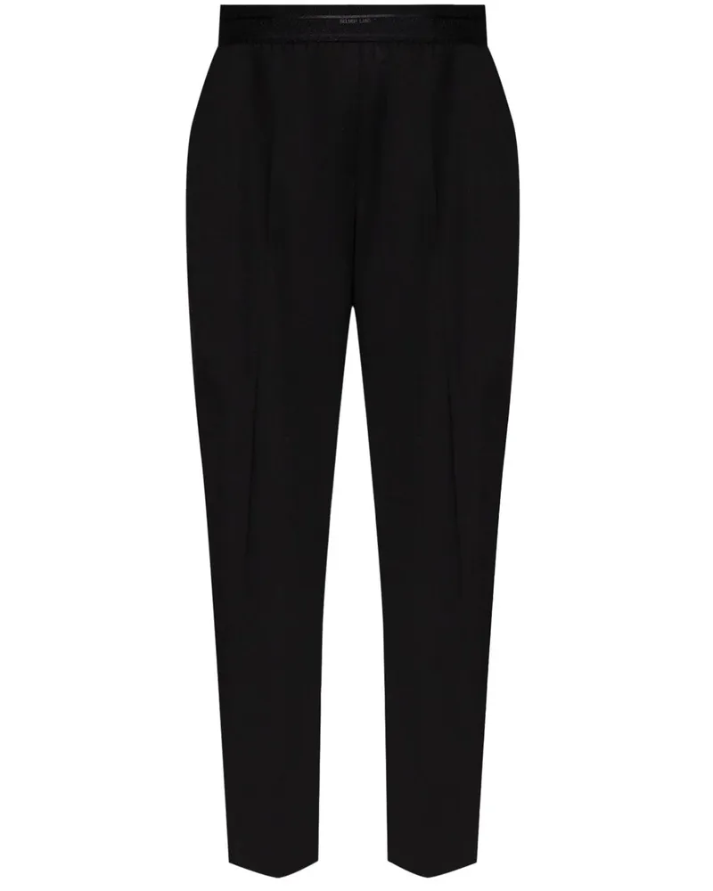 Helmut Lang Klassische Hose - Schwarz Schwarz