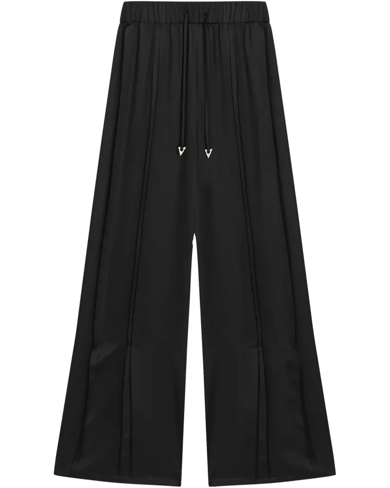 AERON Hose mit geradem Bein - Schwarz Schwarz