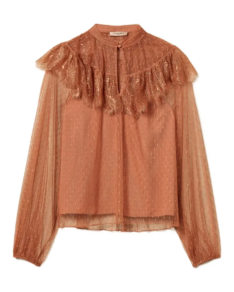 Twin-Set tulle blouse - Braun Braun