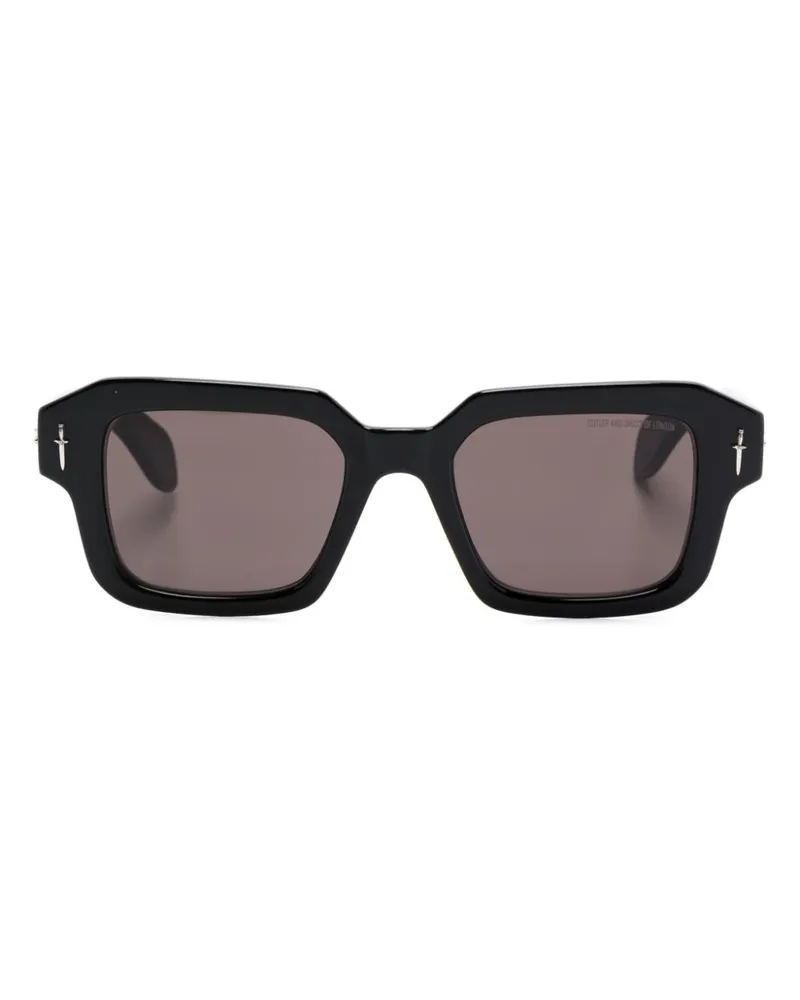 Cutler and Gross Bones Link Sonnenbrille - Schwarz Schwarz