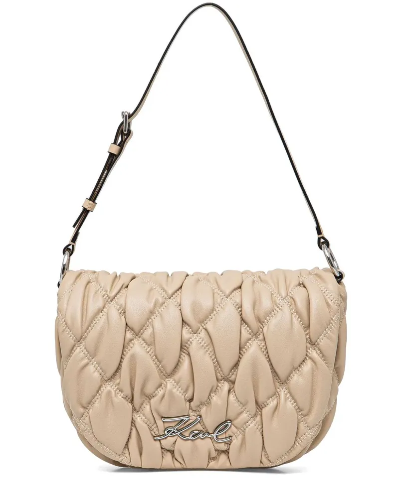 Karl Lagerfeld K/Signature Kult Schultertasche - Nude Nude
