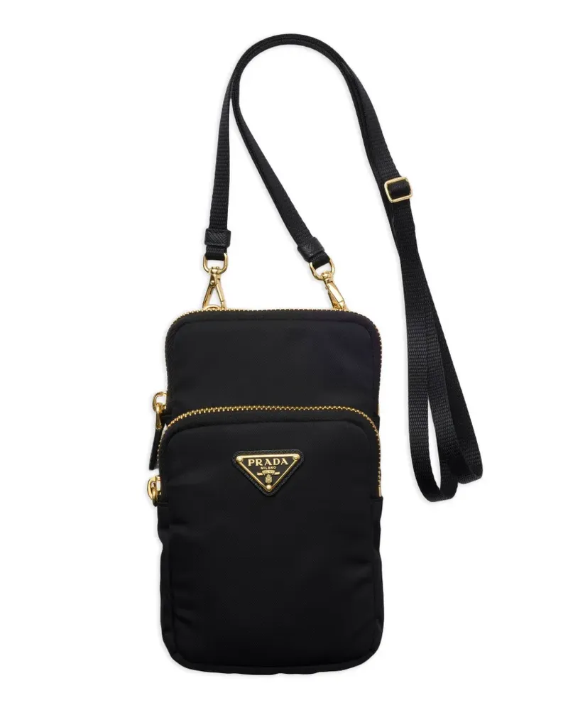 Prada Re-Nylon Smartphone-Hülle - Schwarz Schwarz