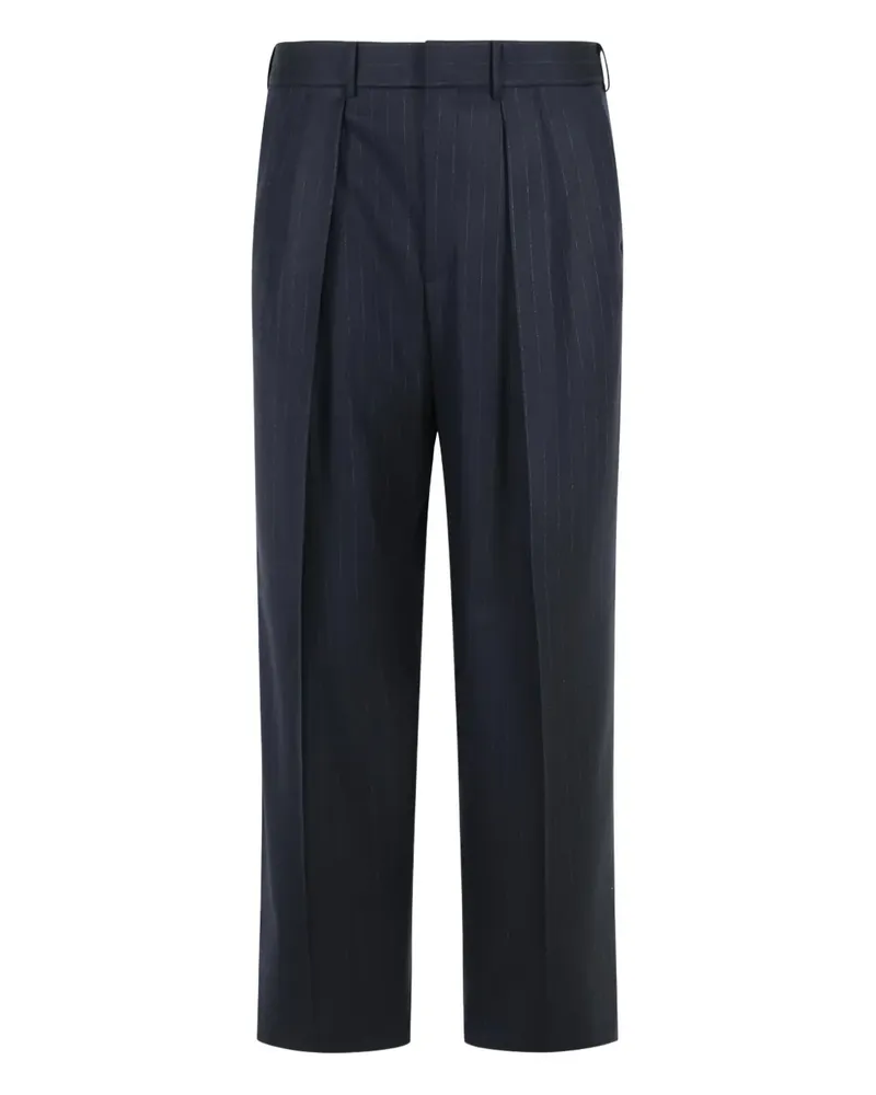 Tom Ford Bundfaltenhose mit Nadelstreifen - Blau Blau