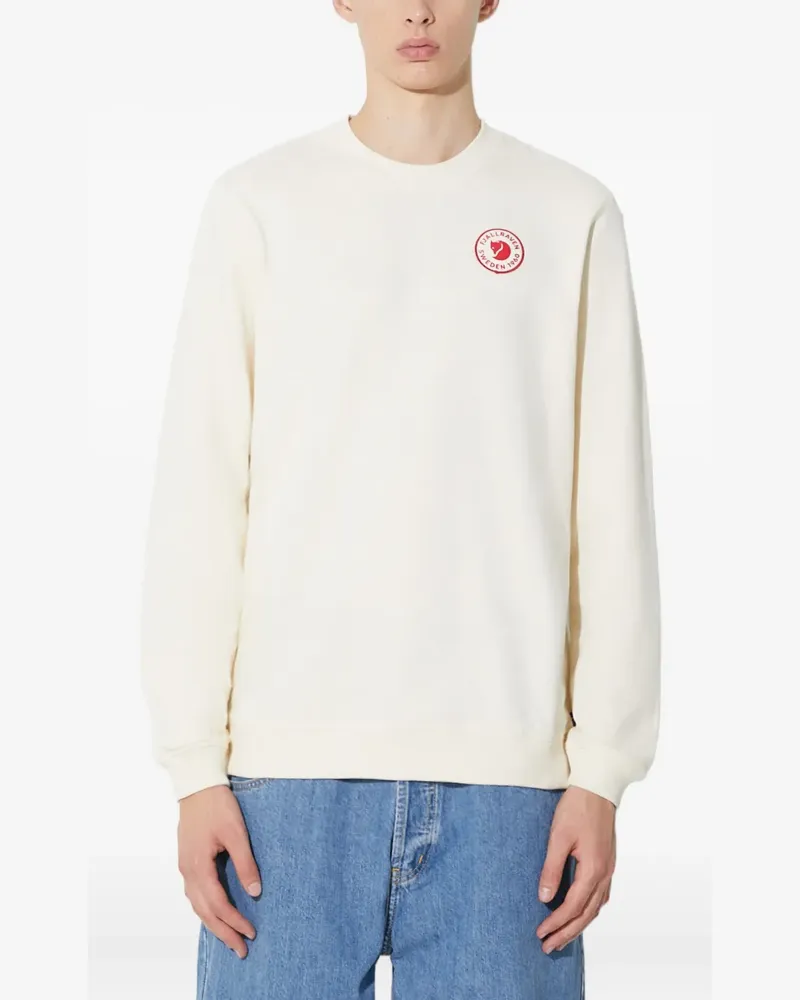 Fjäll Räven Sweatshirt mit Rundhalsausschnitt - Weiß Weiß