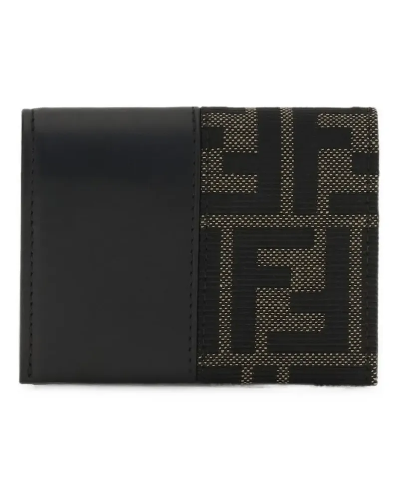 Fendi FF monogram cardholder - Schwarz Schwarz