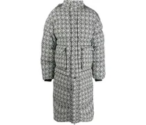 Gefütterter Moon Diamond Mantel - Weiß