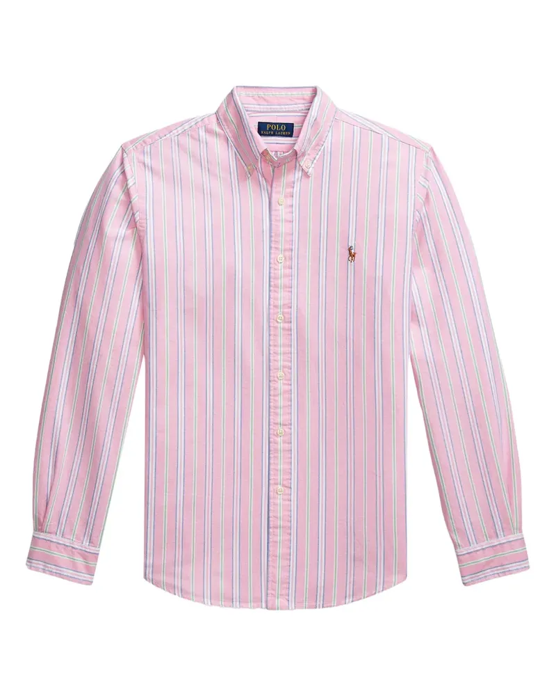 Ralph Lauren Gestreiftes Hemd - Rosa Rosa