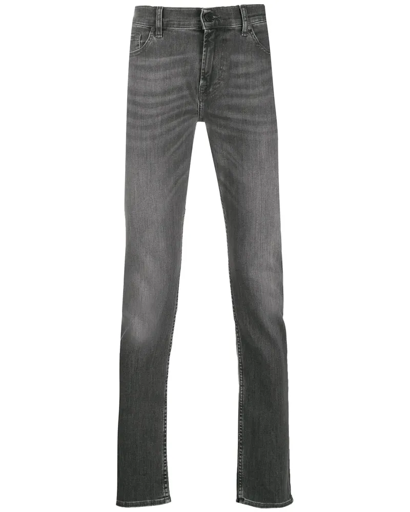 7 for all mankind Ronnie' Skinny-Jeans - Grau Grau