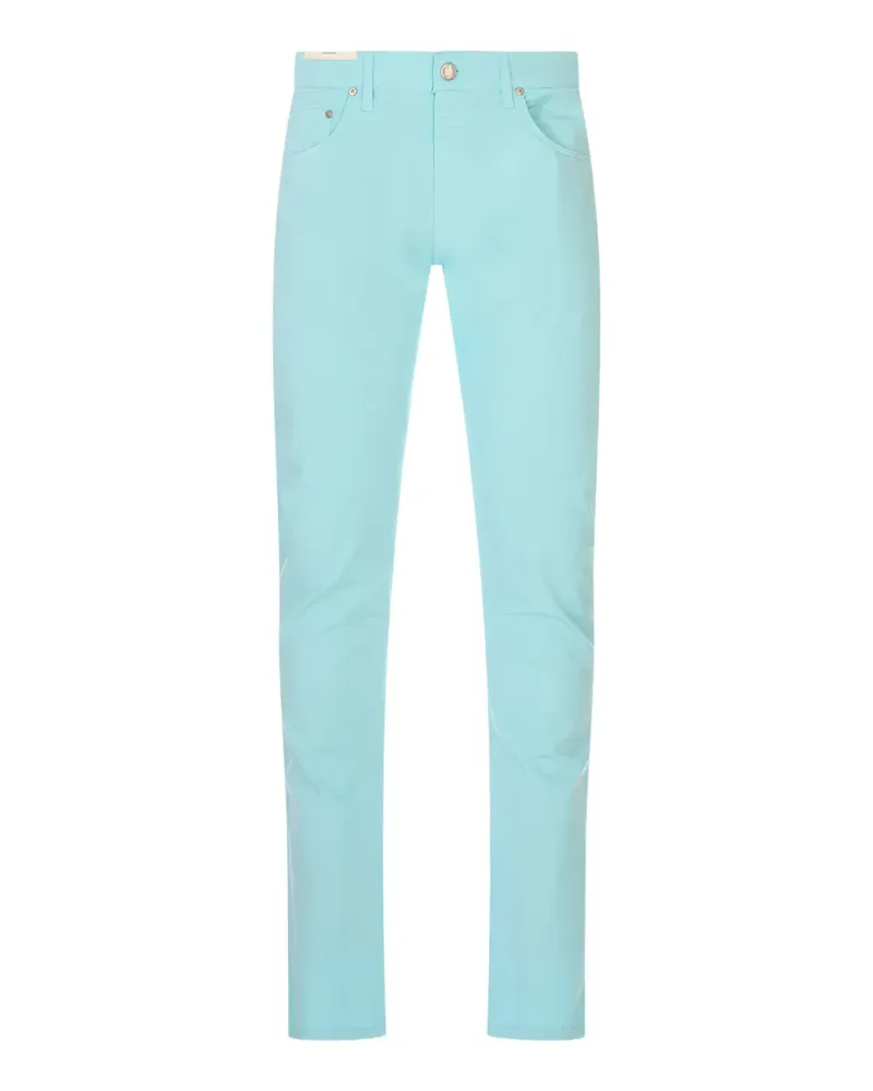 PT TORINO logo-patch trousers - Blau Blau