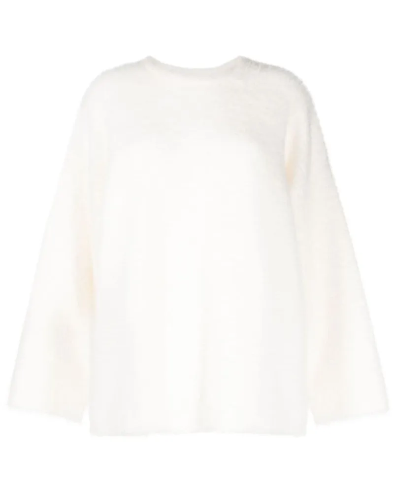 b+ab Pullover mit gebürstetem Effekt - Nude Nude