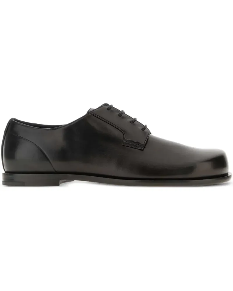 Fendi Klassische Derby-Schuhe - Schwarz Schwarz