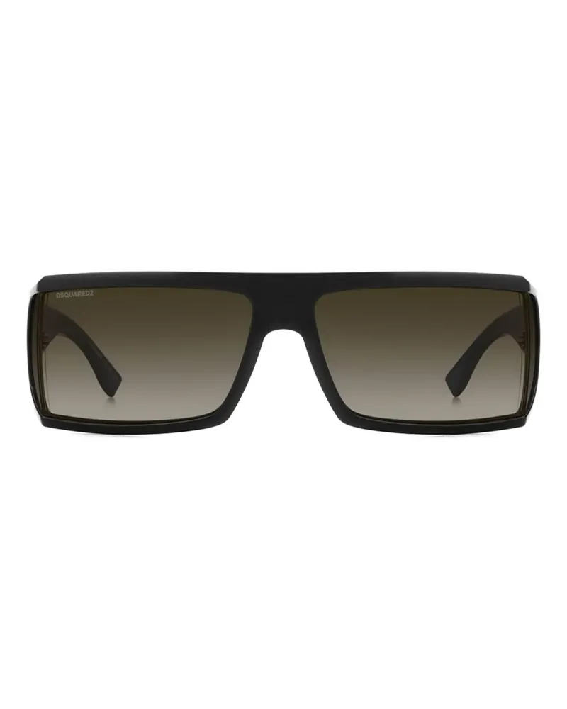 Dsquared2 D2 0140/S 807/HA Oversized-Sonnenbrille - Schwarz Schwarz