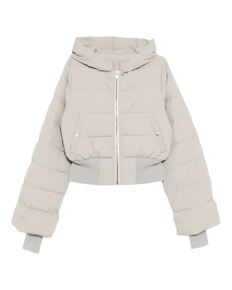 Rick Owens Gefütterte Kapuzenjacke - Nude Nude